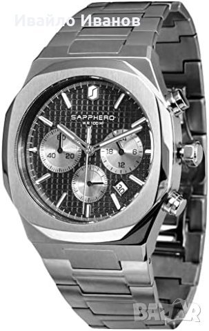 Часовник SAPPHERO chronograph хомидж на Audemars Piguet Royal Oak, снимка 1 - Мъжки - 41547193
