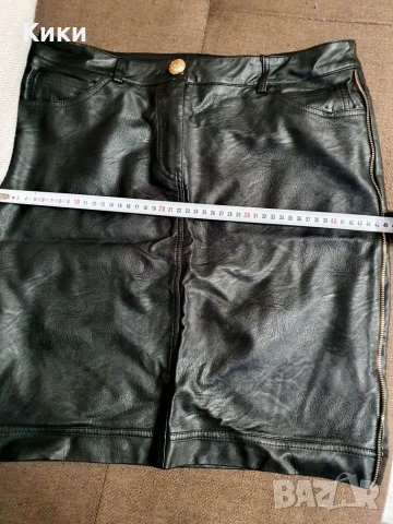 Дамска Кожена пола, снимка 3 - Поли - 34761114