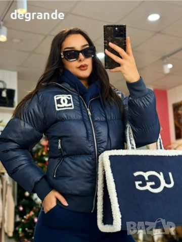 ВИДЕО НА МОДЕЛА Дамски сет Chanel 3 части, снимка 4 - Комплекти - 52777912