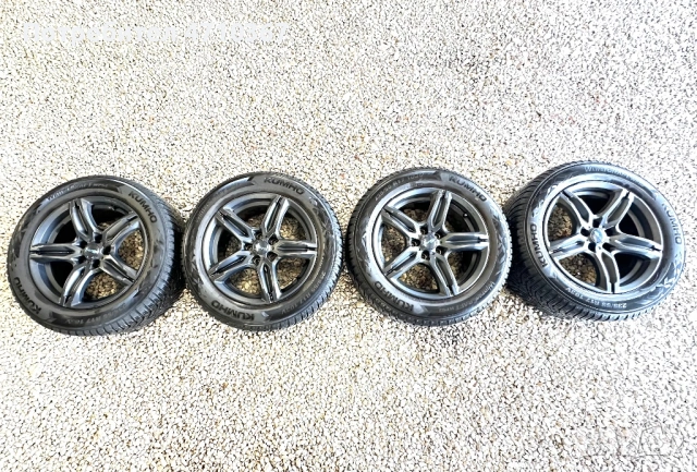 Джанти 17ки, 5х112, центр. отвор66.6, 7.5J, с гуми 235/55