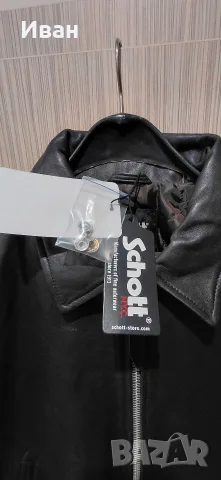 Кожено яке Schott N.Y.C., снимка 7 - Якета - 56148276