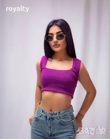 Дамски лилав потник , снимка 3 - Потници - 50376538