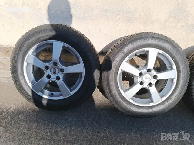 Гуми с джанти 225/60/16...5*112., снимка 2 - Гуми и джанти - 49969194