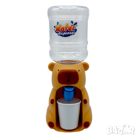 Мини детски диспенсър за вода - пате, капибара, жабче, снимка 3 - Други - 52320890