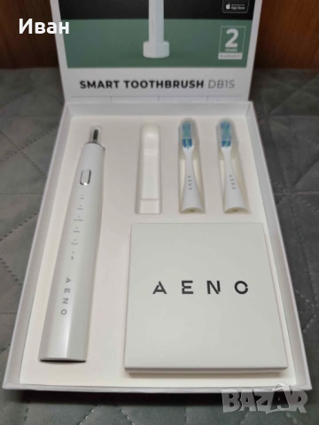 Електрическа четка за зъби AENO - Sonic DB1S + 2 резервни глави, снимка 4 - Други - 53518130