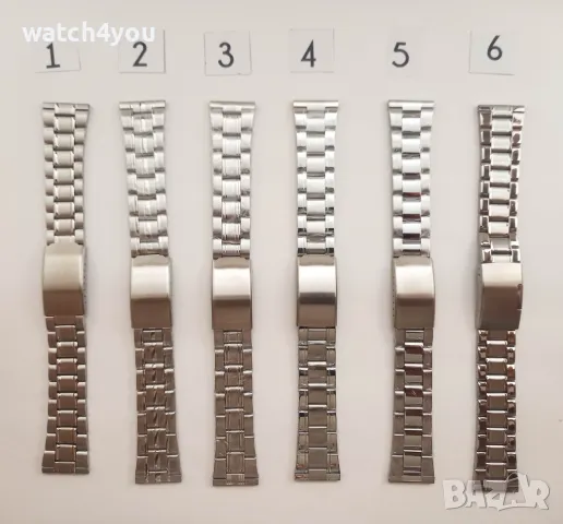 НОВИ СТОМАНЕНИ ВЕРИЖКИ ЗА ЧАСОВНИЦИ. МЕТАЛНА ВЕРИЖКА ЗА ЧАСОВНИК., снимка 10 - Каишки за часовници - 8739310