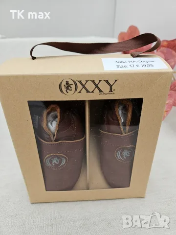 Буйки за първи стъпки и прохождане OXXY,EU 17, Чисто нови оригиналната си луксозна кутия с панделка , снимка 3 - Бебешки обувки - 56113428