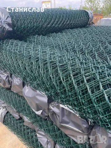 Поцинкована оградна мрежа. Мрежа с PVC покритие., снимка 4 - Огради и мрежи - 53411212