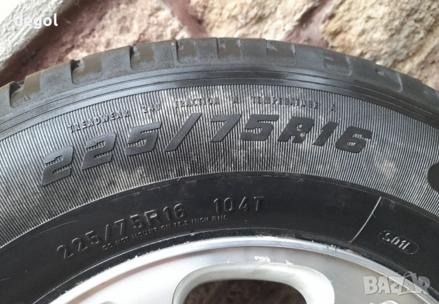 225 75 16 GoodYear WranglerS4 Jeep Cherokee 50.8 -16x7J, снимка 4 - Гуми и джанти - 36486017