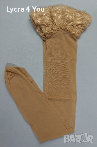 Gabriella 15 Den нови телесни силиконови чорапи, снимка 4 - Бельо - 53037994