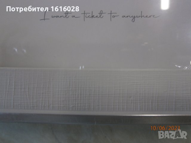 Нова бяла рамка за снимка 13 см./18 см., снимка 3 - Декорация за дома - 41082105