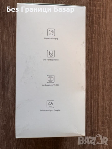 Нова Choetech MagLeap Магнитна безжична зарядна стойка поставка 15W за телефон iPhone 12/13/14 (, снимка 2 - Друга електроника - 53353360