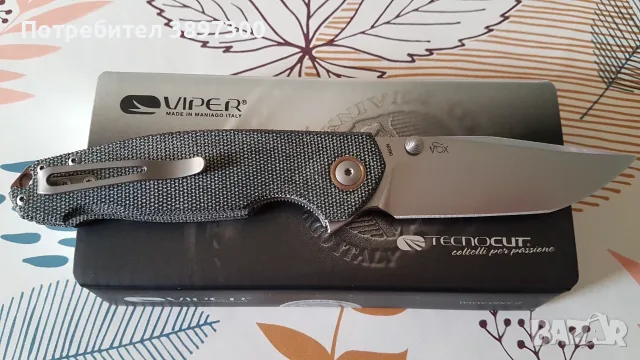 Сгъваем нож Viper Katla, снимка 2 - Ножове - 56332779