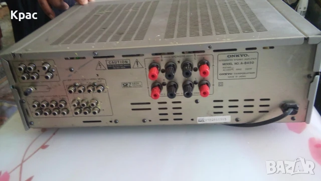 японски усилвател , снимка 2 - Ресийвъри, усилватели, смесителни пултове - 50531747