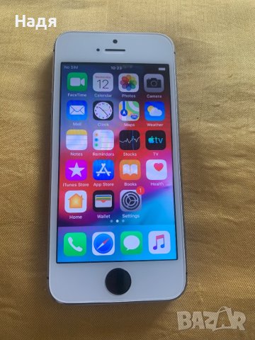 I Phone 5S -16GB ,зарядно,модел:А1457,не е заключен, снимка 2 - Apple iPhone - 41548687