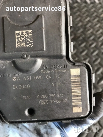 Дроселова клапа за Mercedes W906 Sprinter 2.2 CDI Om651 (2009-2013) A6510900470, снимка 3 - Части - 53858339