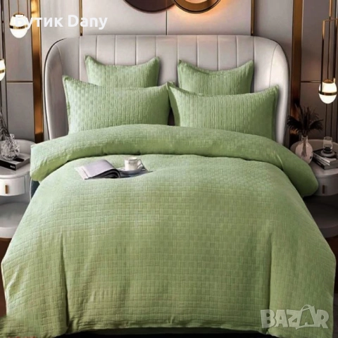 Луксозен Спален комплект, снимка 6 - Спално бельо - 52647215