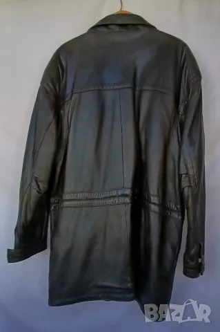 Мъжка зимна шуба от естествена кожа телешки бокс., снимка 3 - Якета - 50353254