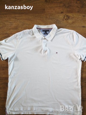 Tommy hilfiger - страхотна мъжка тениска КАТО НОВА 2ХЛ, снимка 7 - Тениски - 41499350