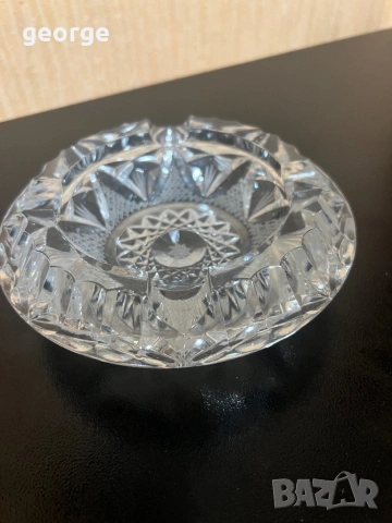 Кристален пепелник за ценители