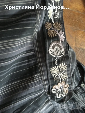 памучна пола с бродерия , снимка 2 - Поли - 50719585