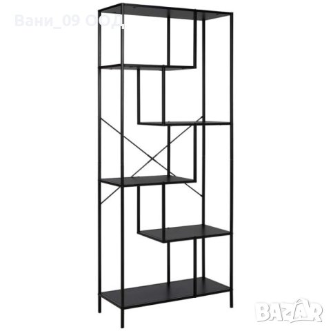 Висока етажерка в индустриален стил, снимка 3 - Етажерки - 42345550