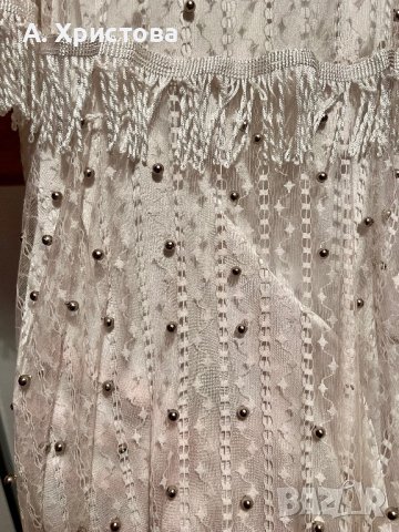 Бяла бутикова рокля , снимка 3 - Рокли - 41332751