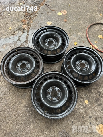 4бр. железни джанти 16" 5x112, 66.5 - Audi, VW Group