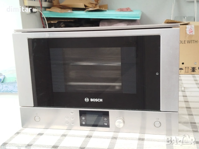 Вградена парна фурна BOSCH HMT85DL53, снимка 14 - Уреди за готвене на пара - 53713157