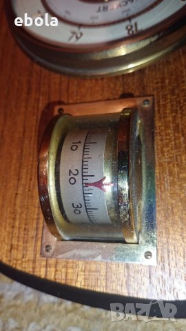 Барометър и термометър , снимка 7 - Антикварни и старинни предмети - 35871062