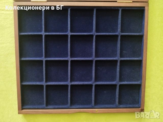 ДЪРВЕНА КУТИЯ ЗА СЪХРАНЕНИЕ НА МОНЕТИ /виж описанието/, снимка 3 - Нумизматика и бонистика - 53574161