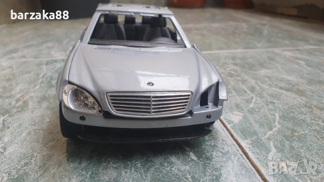 Mercedes S500 1:18 Maisto, снимка 3 - Колекции - 53493783