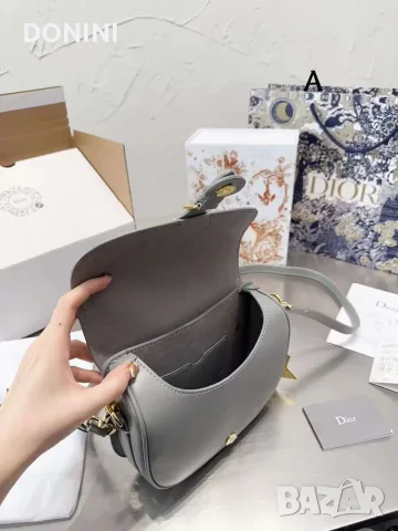 Christian Dior Дамска чанта, кожа, снимка 6 - Чанти - 56315787