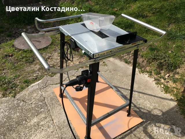 настолен циркуляр Bosch, със стойка Bosch