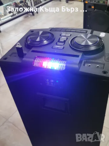 Bluetooth Тонколона 2х12'' MUSE DJ M-1986 ДОБРО СЪСТОЯНИЕ!!!, снимка 5 - Bluetooth тонколони - 47550281