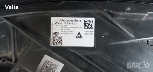 десен фар за Мерцедес А класа ЛЕД КСЕНОН Mercedes A class LED XENON, снимка 5 - Части - 41701585