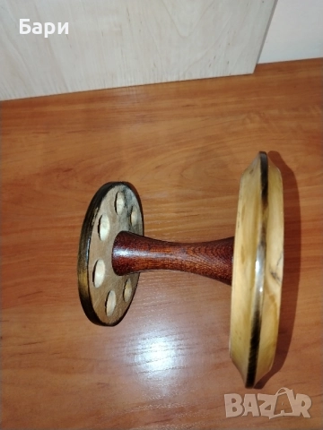 Красива дървена стойка за седем лули, снимка 6 - Други ценни предмети - 51929060