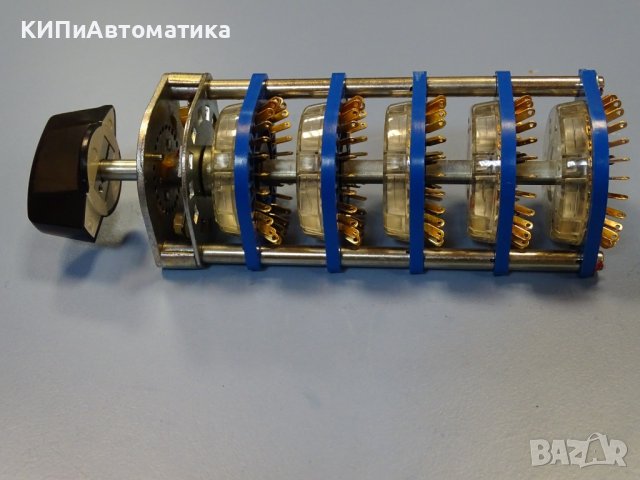 Галетен превключвател kontakta kt-1241-2 rotary switch gold plated 5/26, снимка 3 - Резервни части за машини - 41728780
