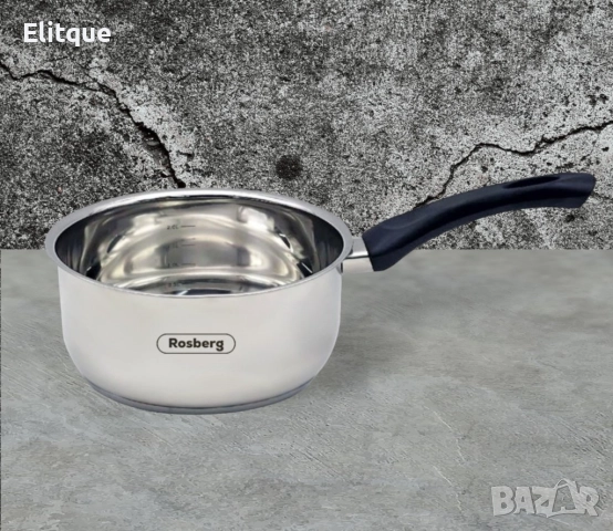 Касерола Rosberg ,14/18/20 см,  Бакелитена дръжка, Инокс, снимка 7 - Други - 52820069