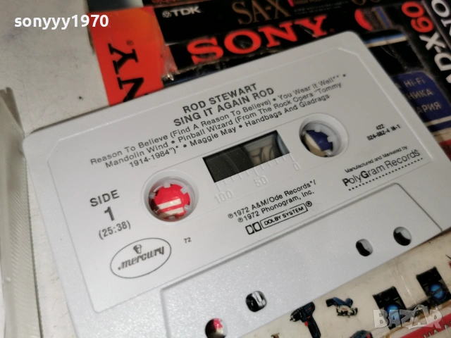ROD STEWART 2401262322, снимка 12 - Аудио касети - 53215918