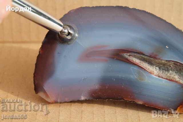 Поставка за писалка ахат, снимка 5 - Колекции - 39798847