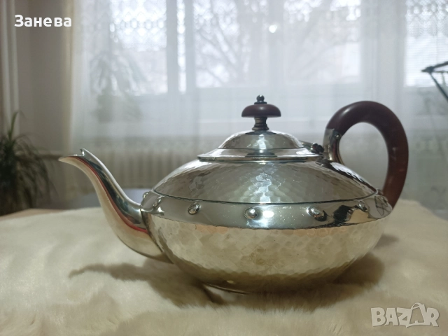 Английски  посребрен сет., снимка 10 - Антикварни и старинни предмети - 52584046