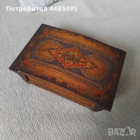 Дървени кутии от едно време 