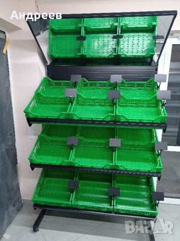 Касетки за плодове и зеленчуци, снимка 10 - Стелажи и щандове - 29979620