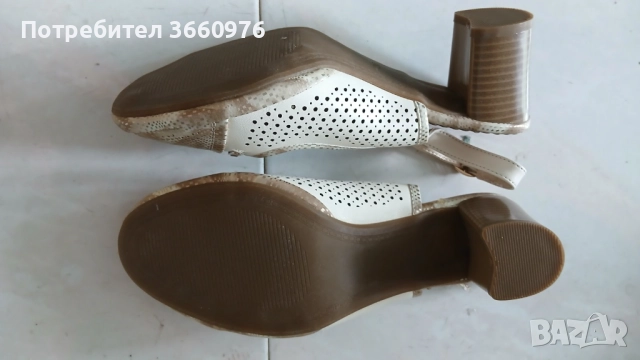  Официално-ежедневни елегантни обувки със стелка от естествена кожа, снимка 3 - Дамски ежедневни обувки - 52345213