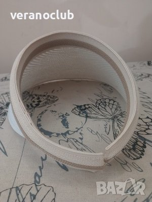 Бяла дамска лятна козирка, снимка 2 - Шапки - 41701751