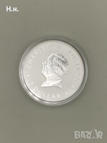 Сребърна монета 1oz, снимка 2 - Нумизматика и бонистика - 53248671