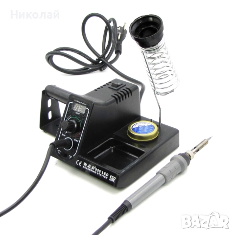 Станция за запояване WEP 926 LED, поялник, цифров дисплей