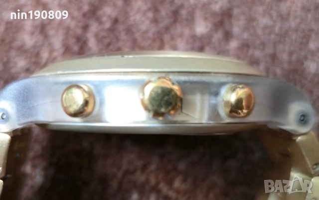 Часовник Swatch Irony Diaphane - Златен хронограф , снимка 8 - Мъжки - 51626572