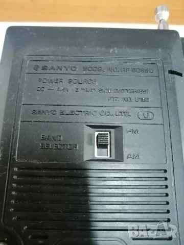 SANYO RP5055U AM/FM РАДИО, снимка 7 - Радиокасетофони, транзистори - 53732917